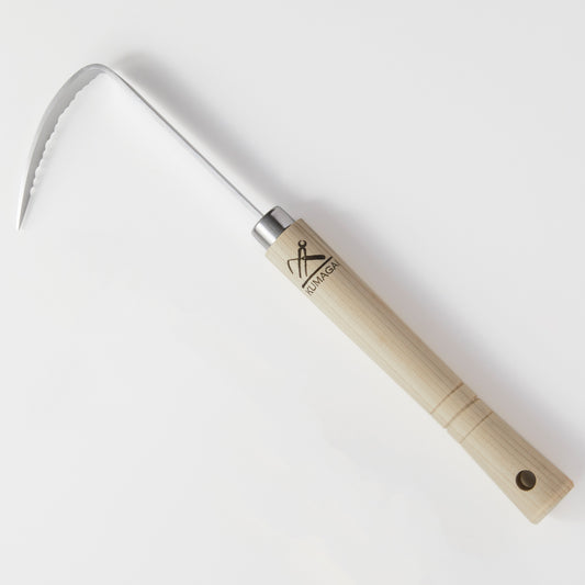 Stainless Steel Hooked Weeding Sickle – Long Handle